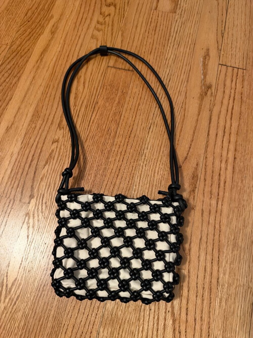 Madewell Woven-Net Adjustable Crossbody Bag